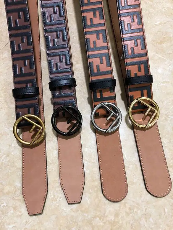 Fendi Belt 38mmX95-125cm 7D08